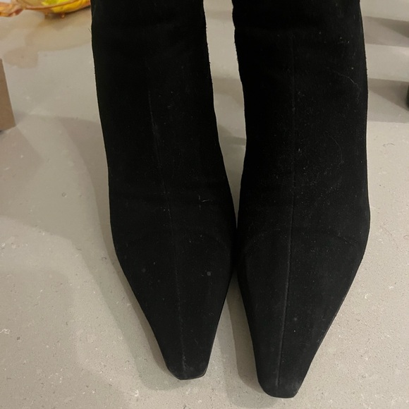 Black suede Jimmy Choo boots - MOVING SALE - Picture 3 of 11
